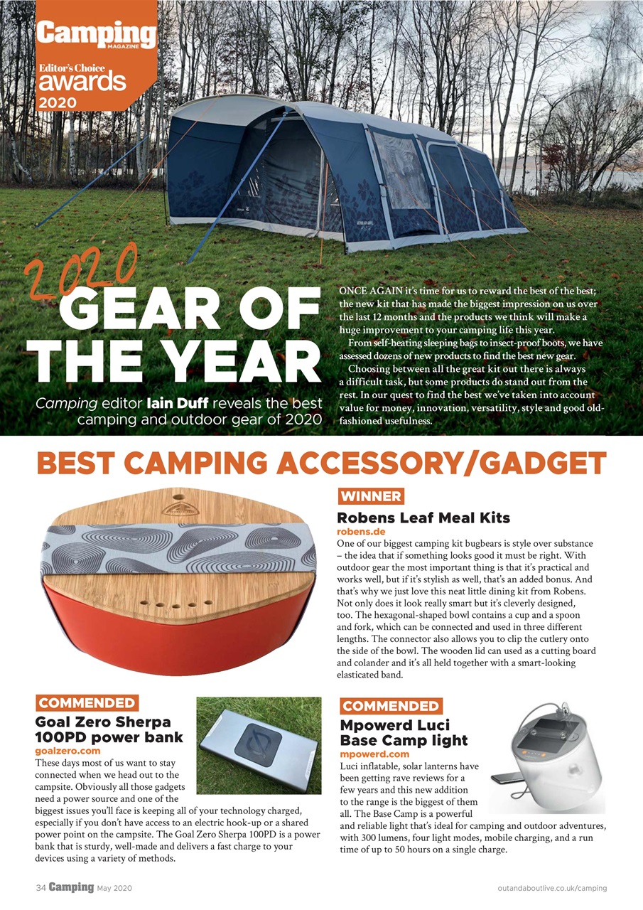 Camping Preview Pages