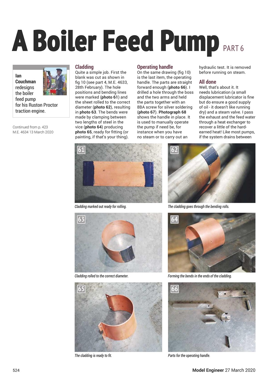 Model Engineer Preview Pages