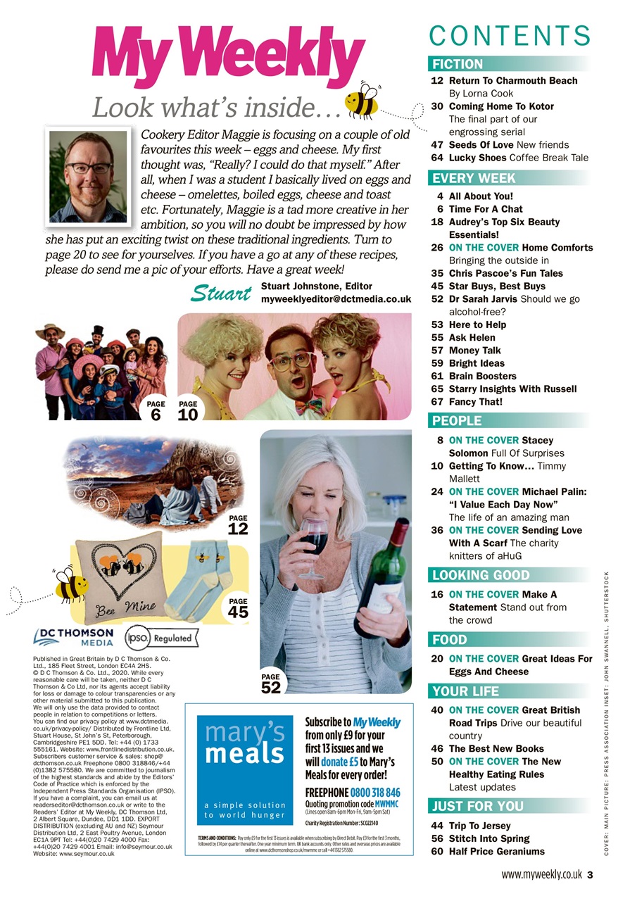 My Weekly Preview Pages