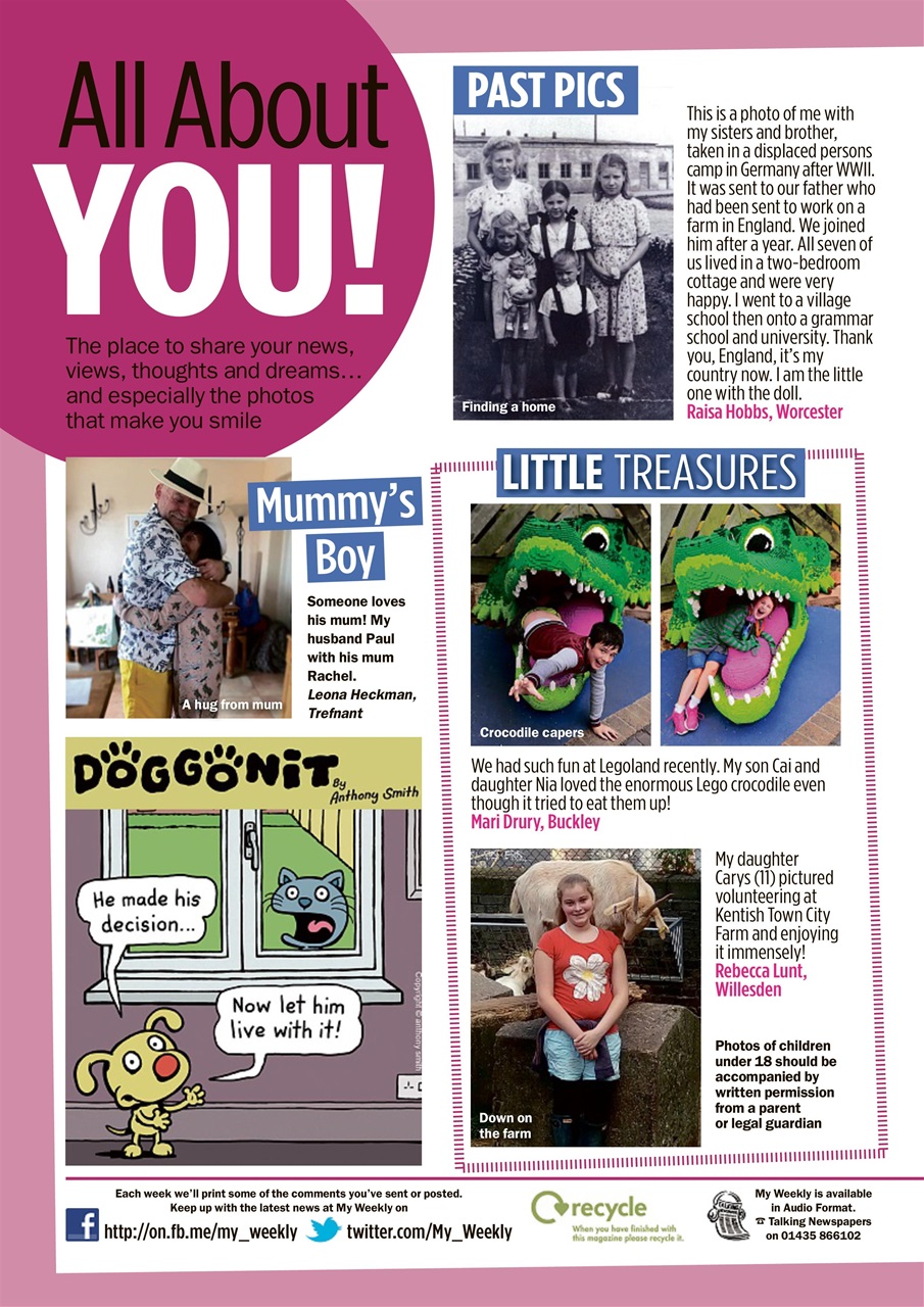 My Weekly Preview Pages