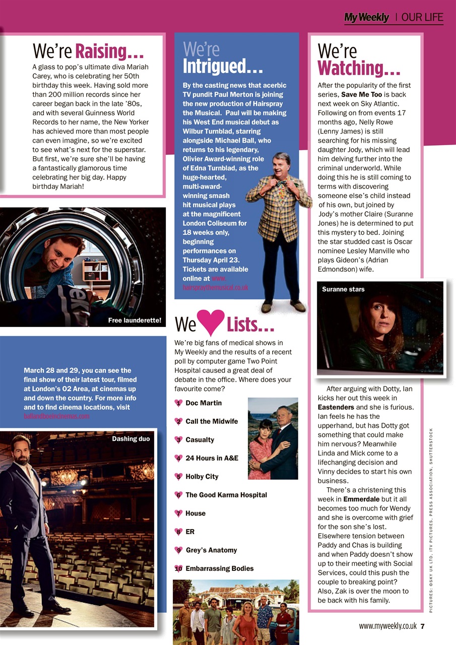 My Weekly Preview Pages