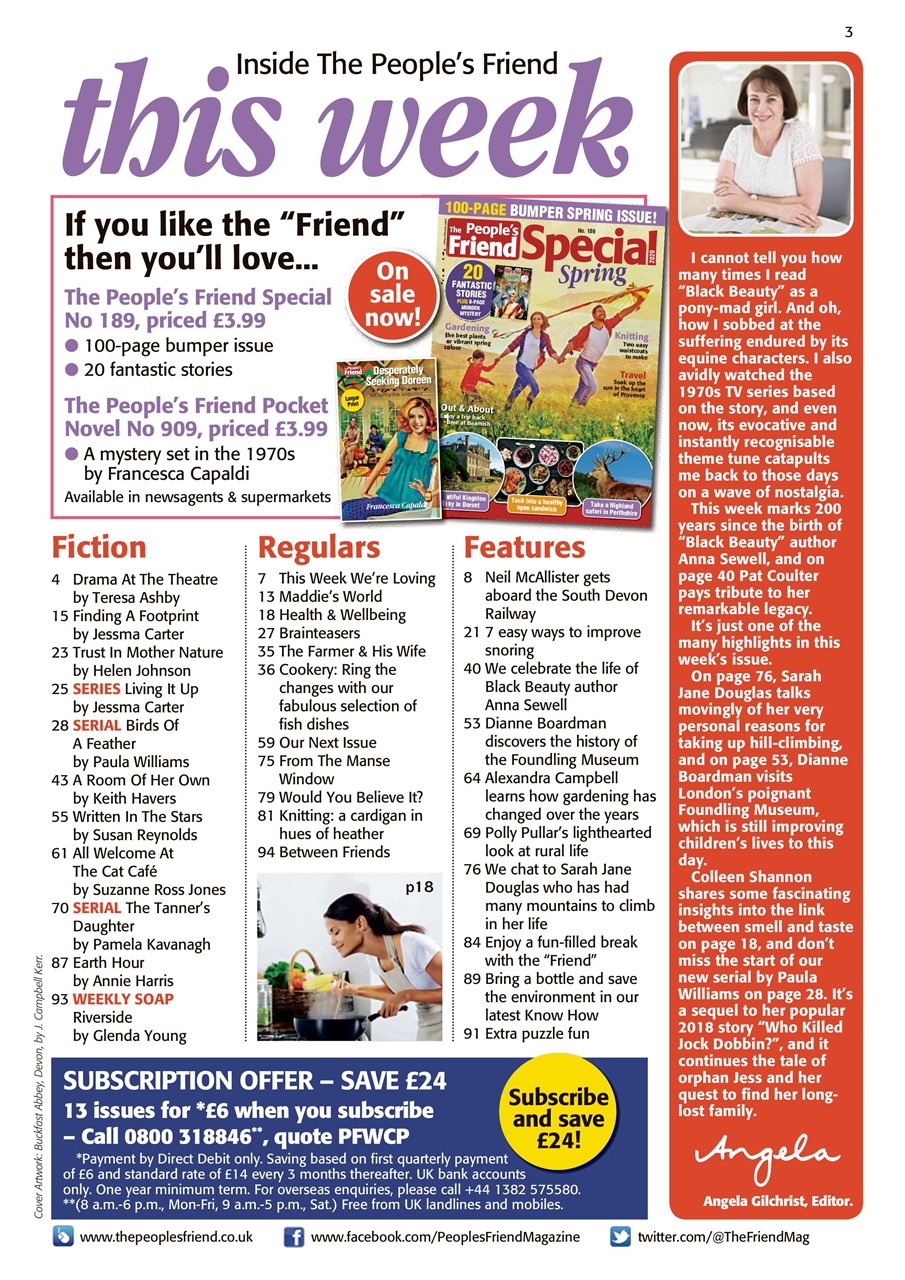 The People’s Friend Preview Pages