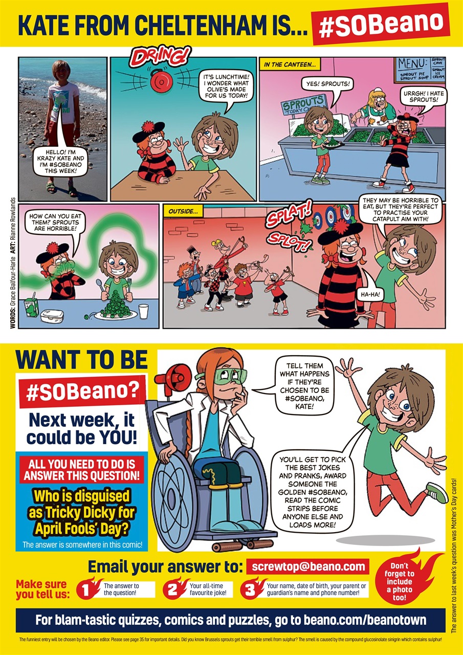 Beano Preview Pages
