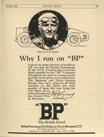 Motor Sport Magazine issue December 1926