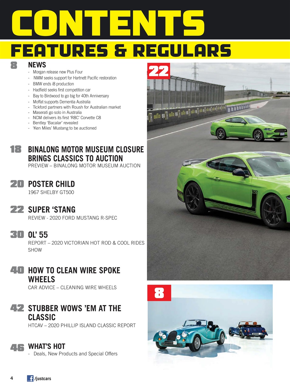 JUST CARS Preview Pages