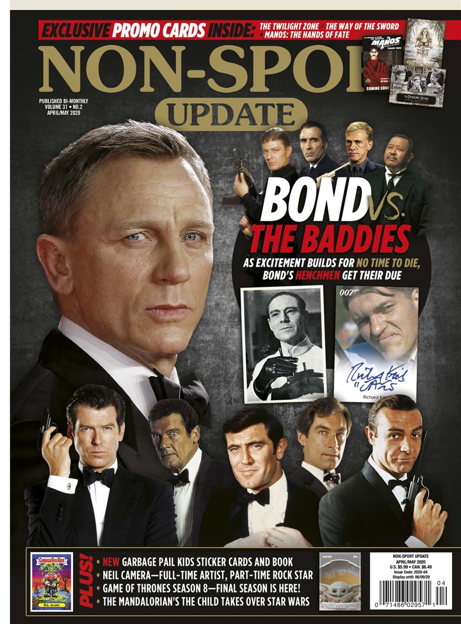 Non-Sport Update Magazine Preview Pages