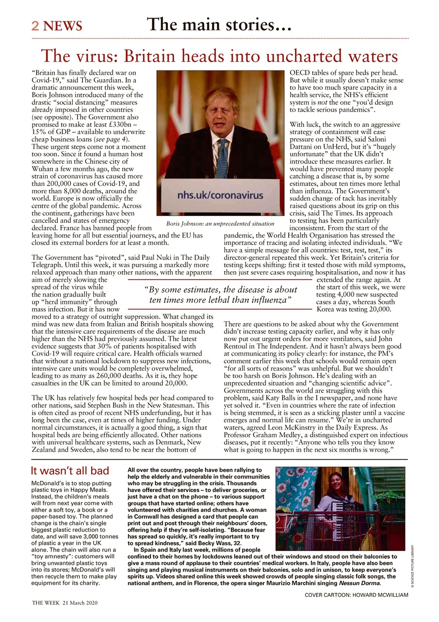 The Week Preview Pages