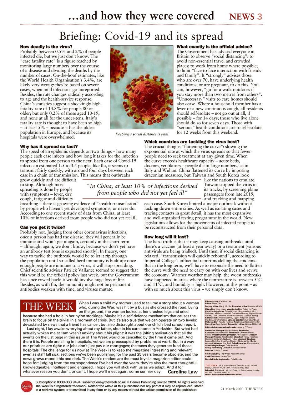 The Week Preview Pages