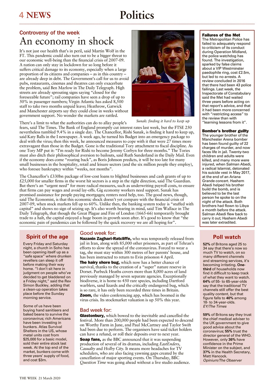 The Week Preview Pages