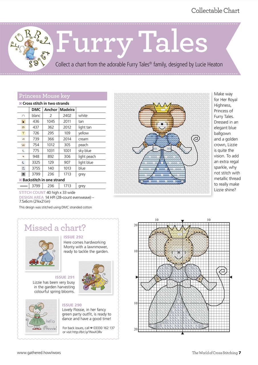 The World of Cross Stitching Preview Pages