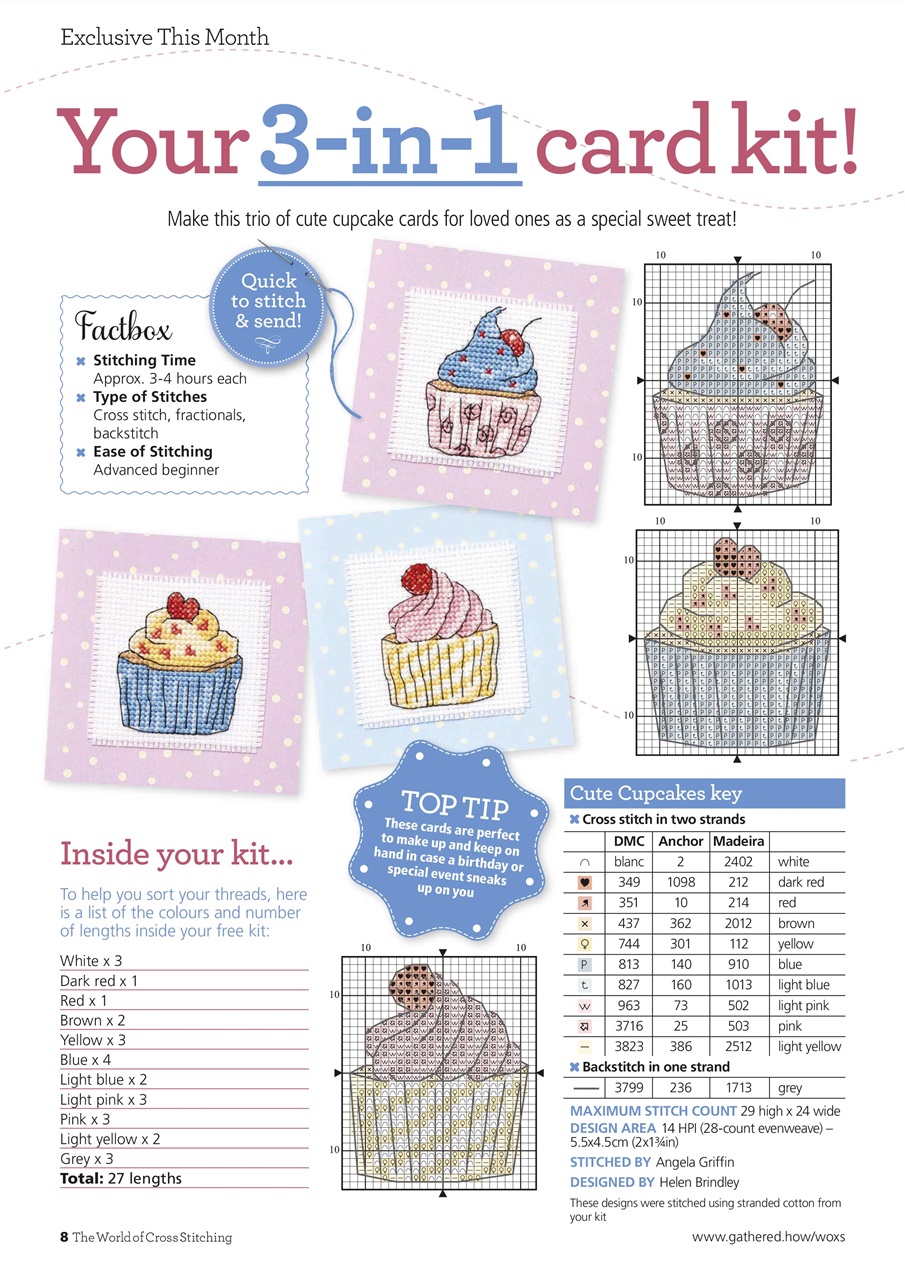 The World of Cross Stitching Preview Pages