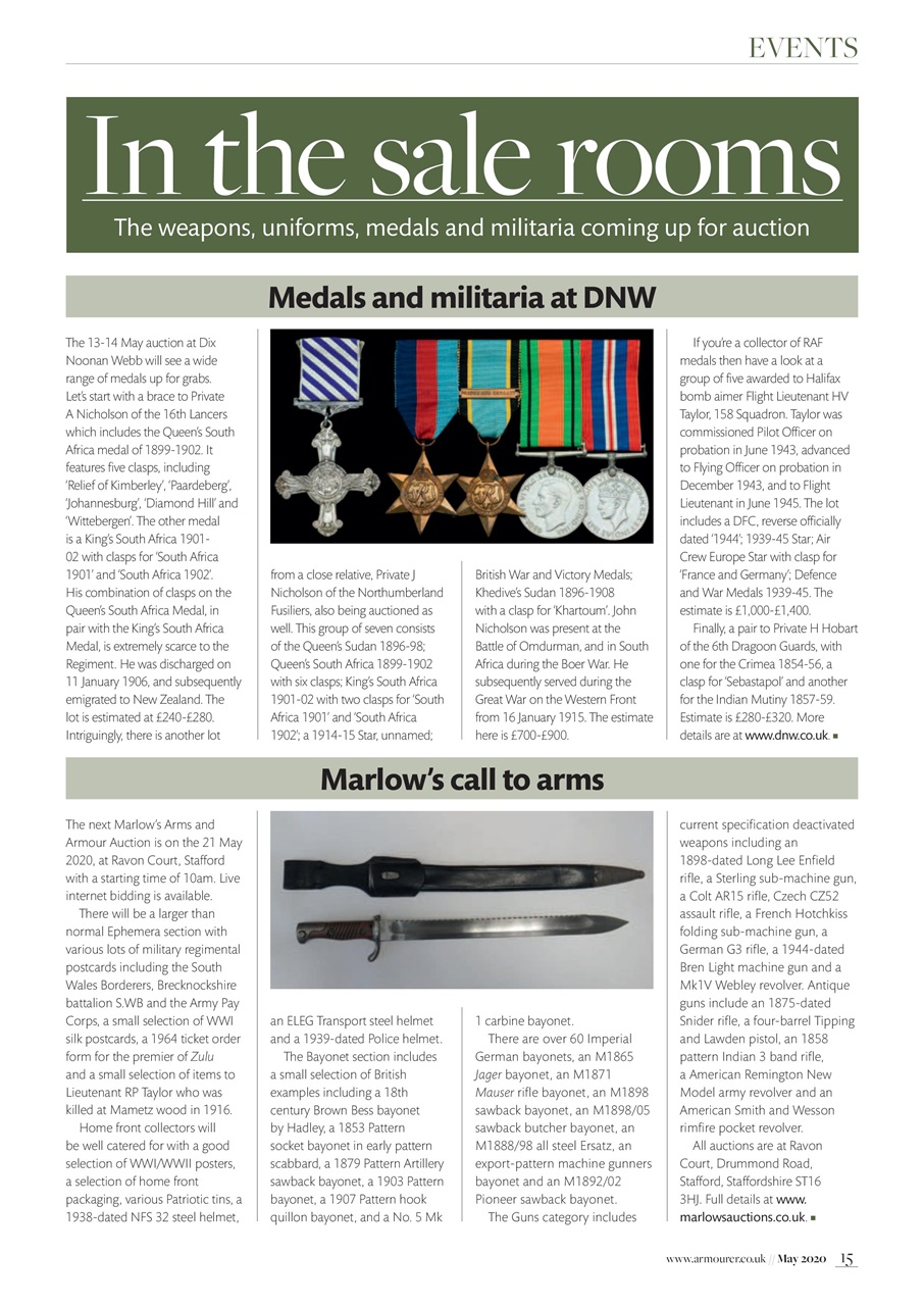 The Armourer Preview Pages