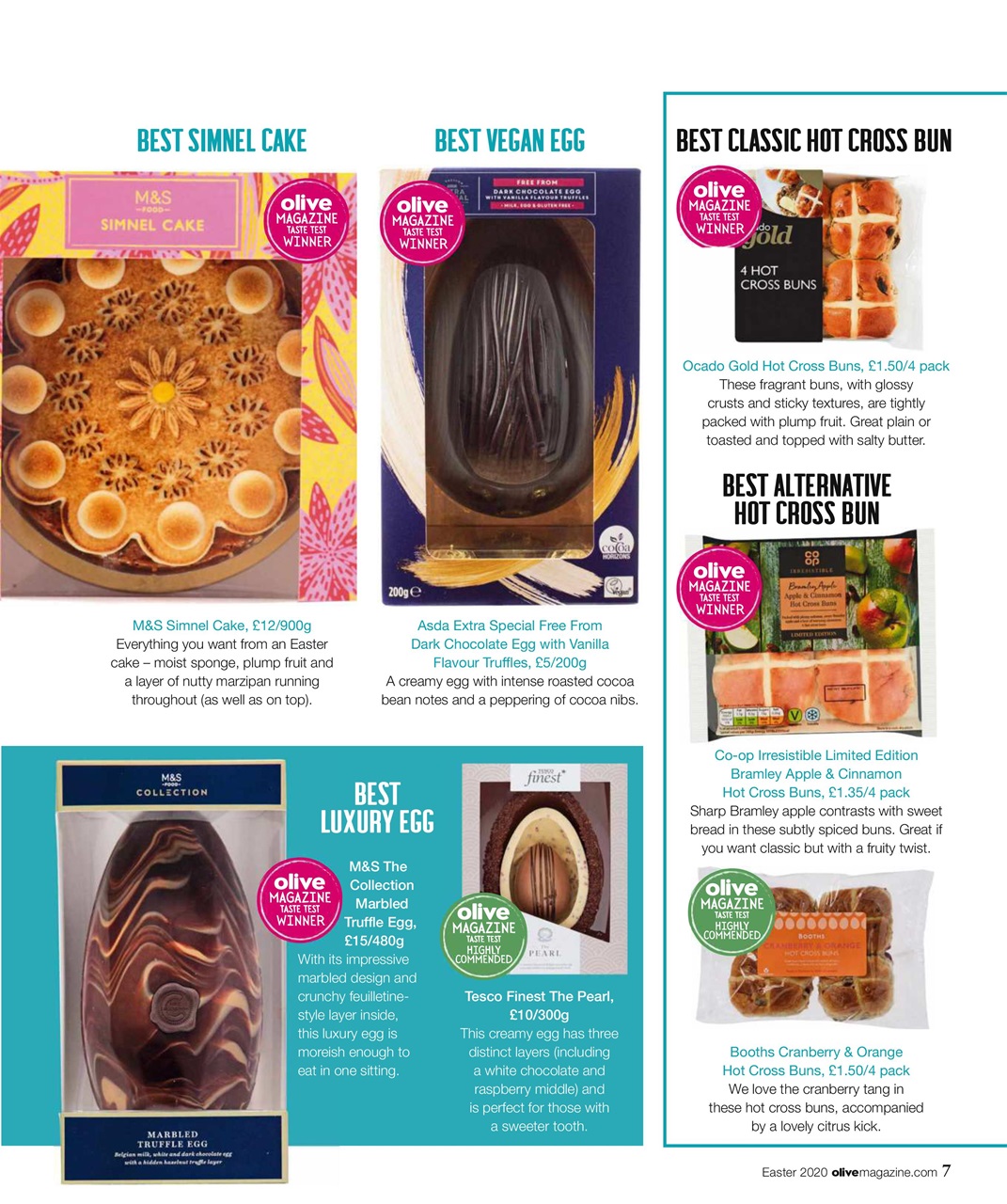 Olive Magazine Preview Pages