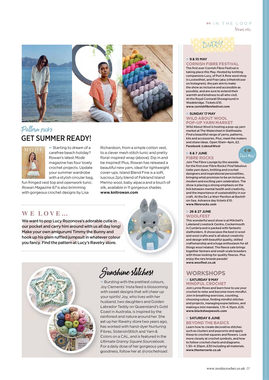 Inside Crochet Preview Pages