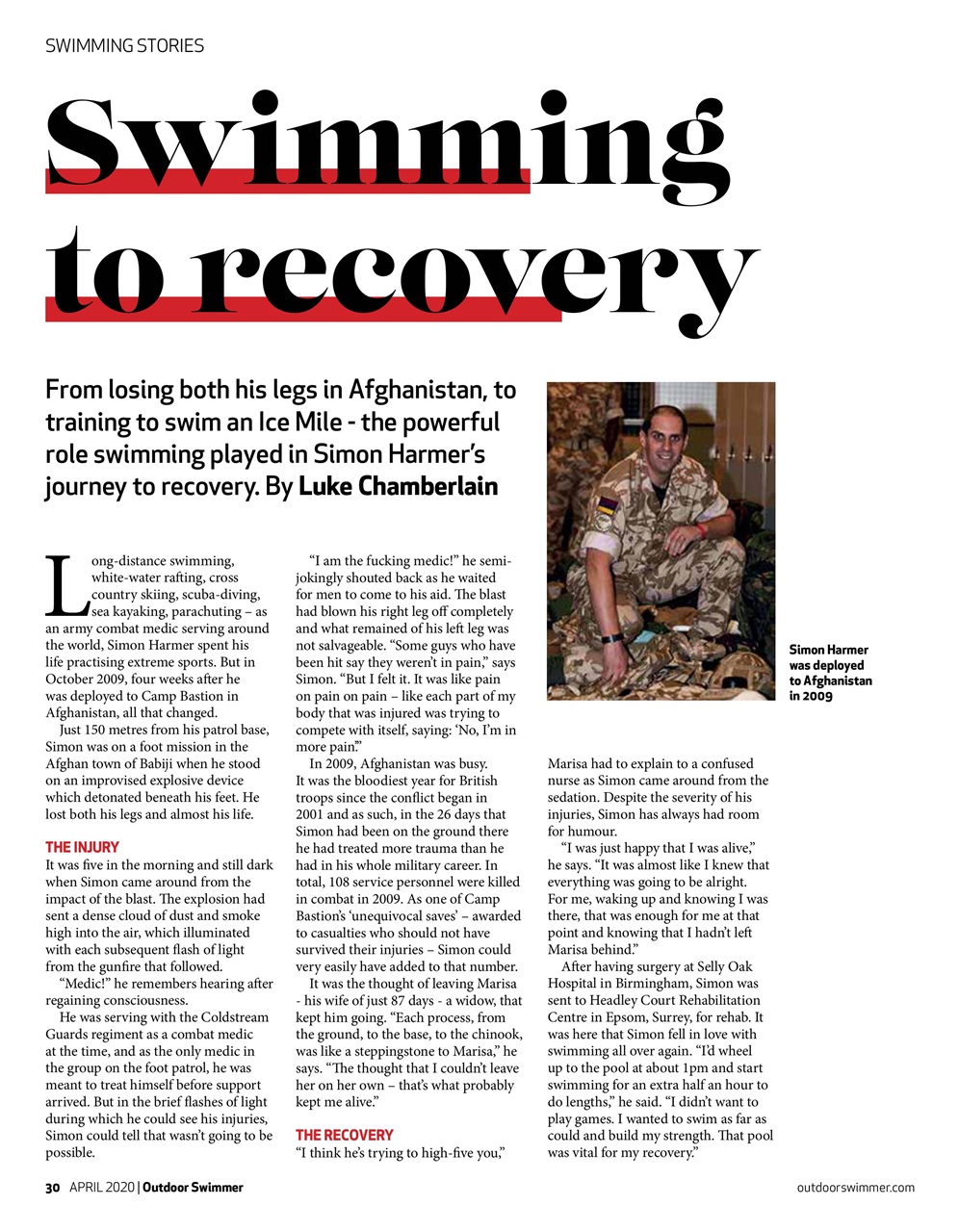 Outdoor Swimmer Preview Pages