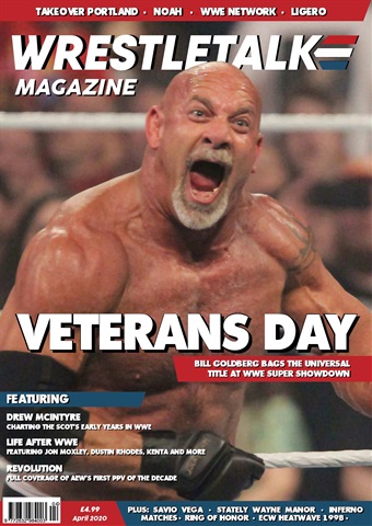 Wrestletalk Magazine issue April 2020