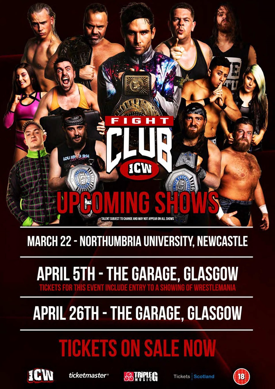 Wrestletalk Magazine Preview Pages