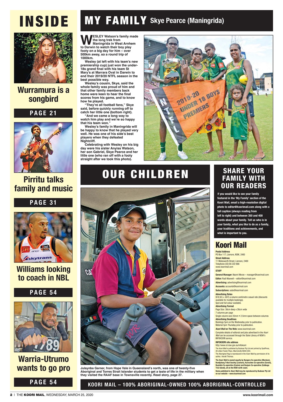 Koori Mail Preview Pages