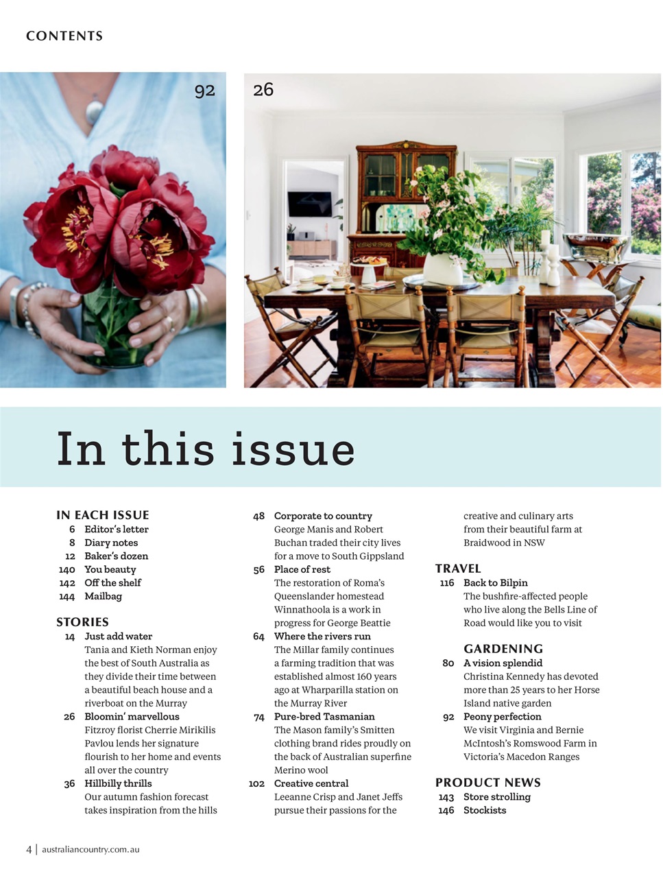 Australian Country Preview Pages