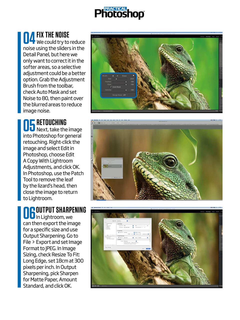 Practical Photoshop Preview Pages