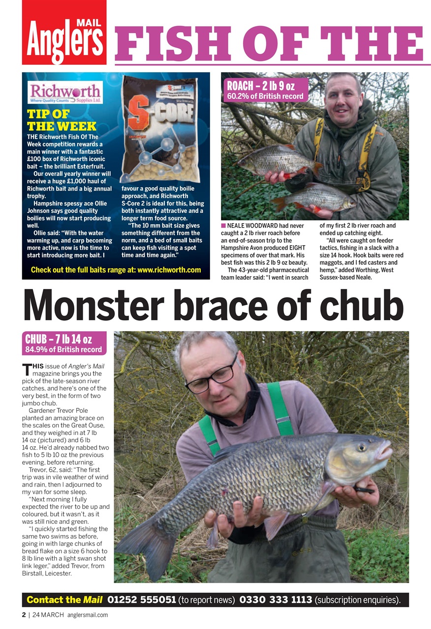 Anglers Mail Preview Pages