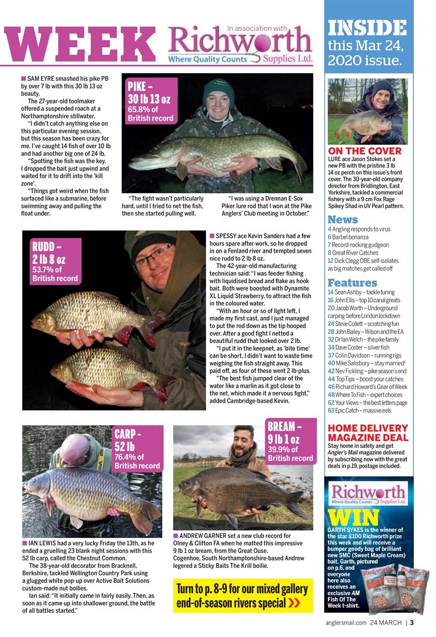 Anglers Mail Preview Pages