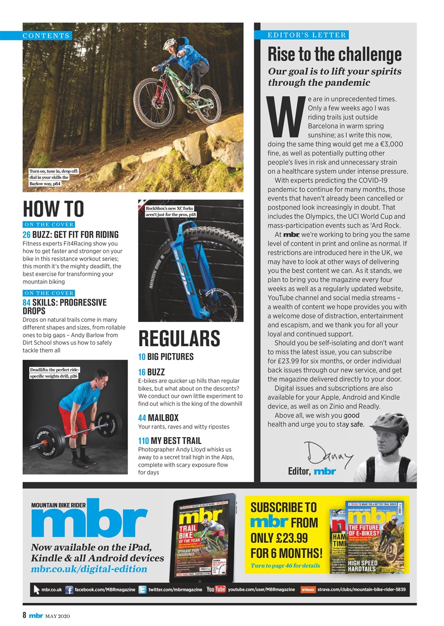 Mountain Bike Rider Preview Pages