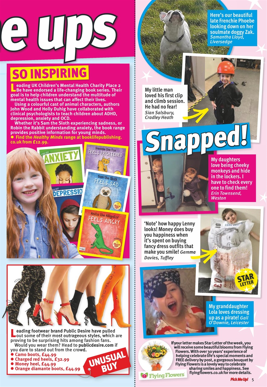 Pick Me Up Preview Pages