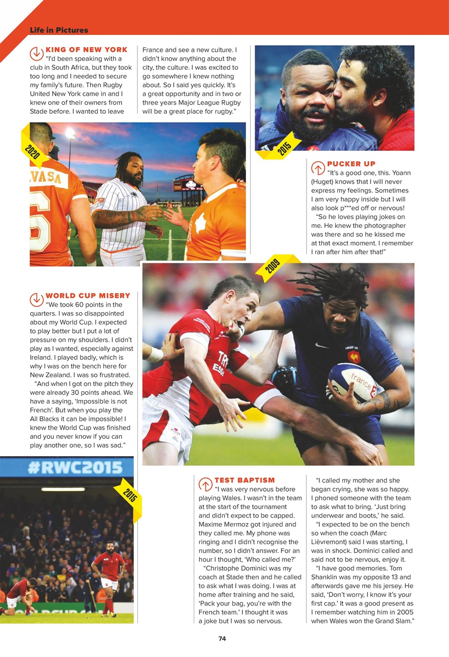 Rugby World Preview Pages