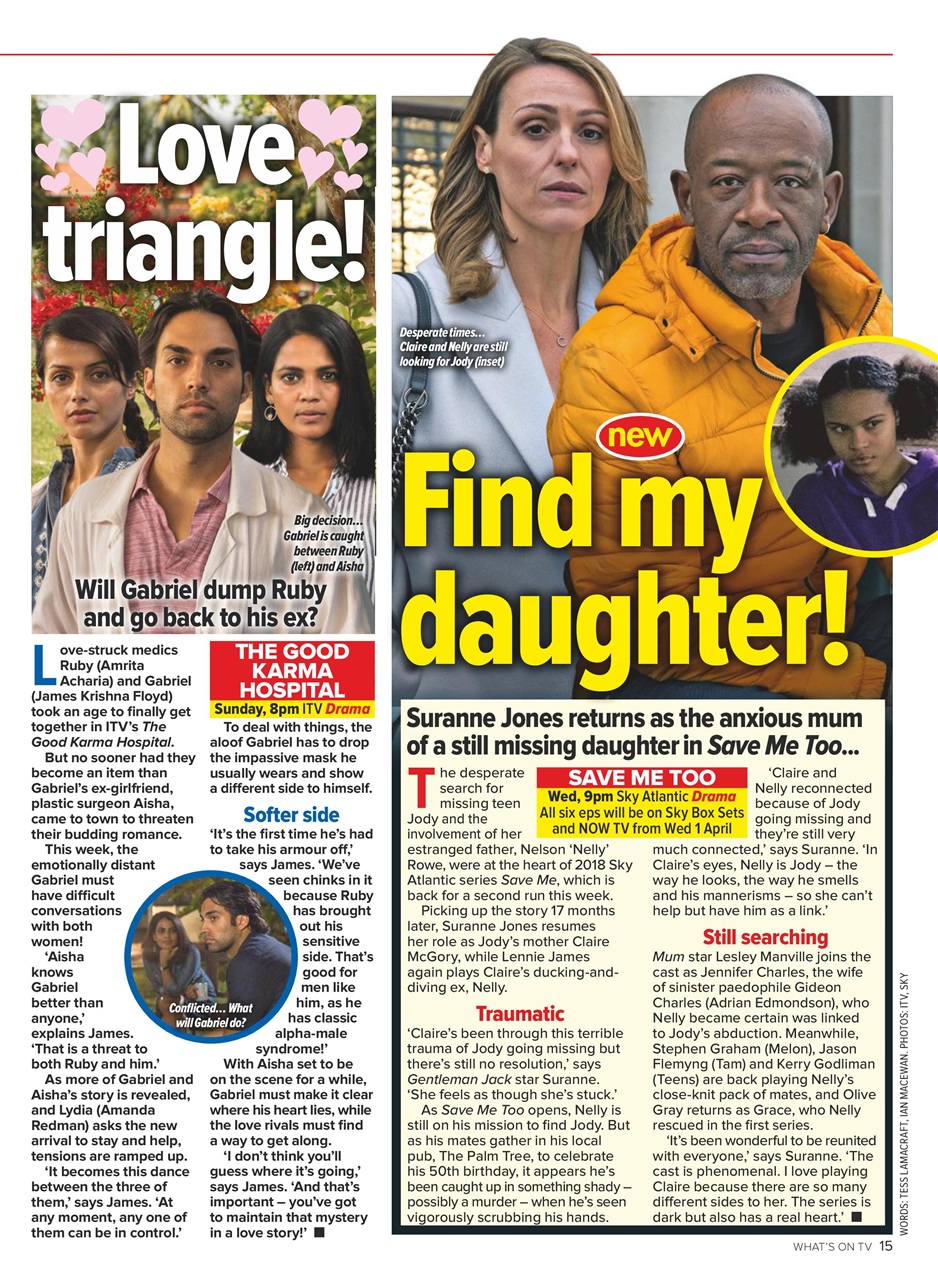 What's on TV Preview Pages