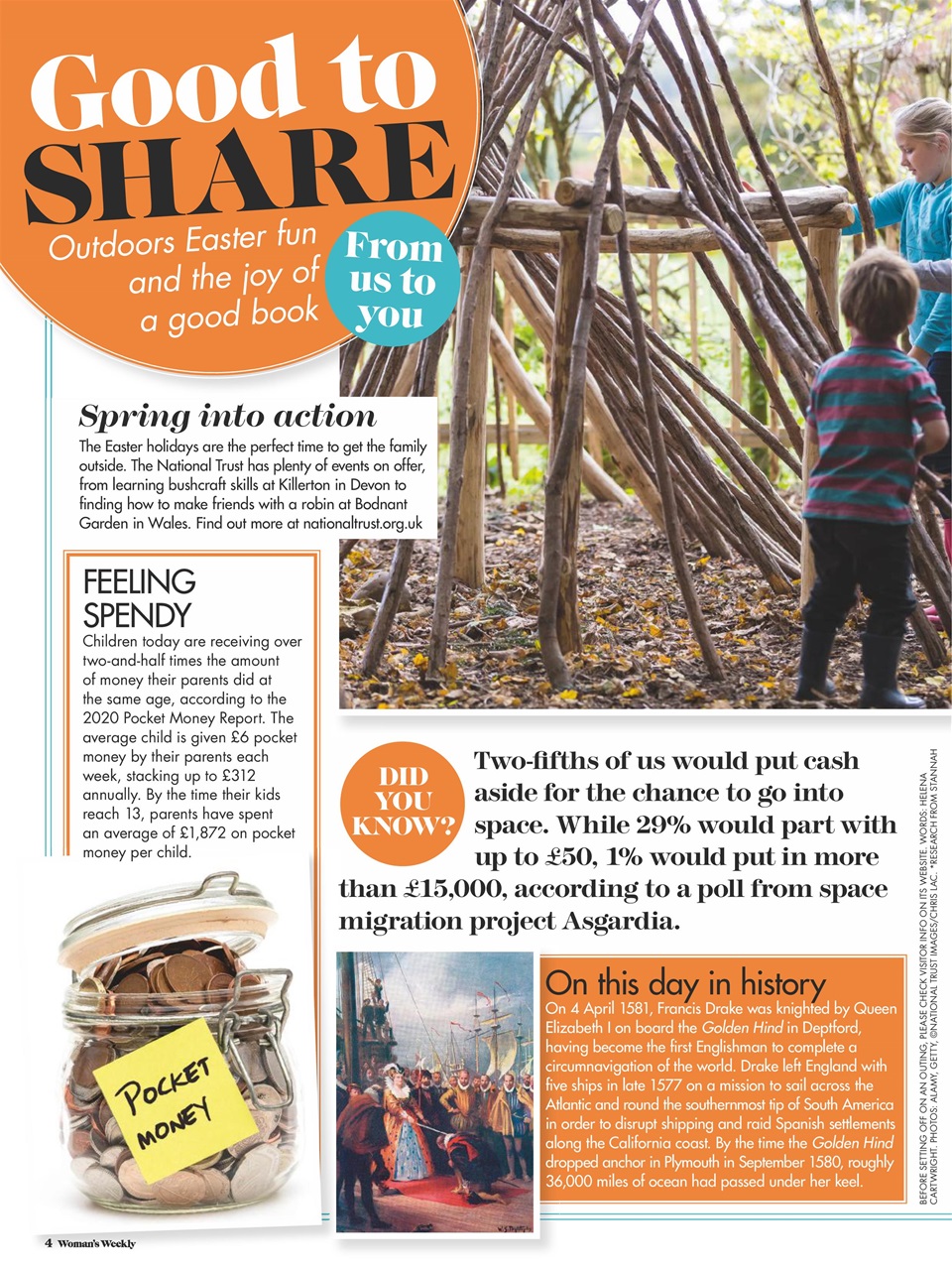 Woman's Weekly Preview Pages