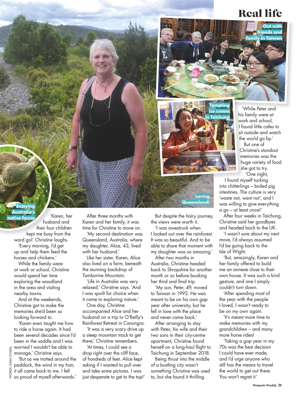 Woman's Weekly Preview Pages