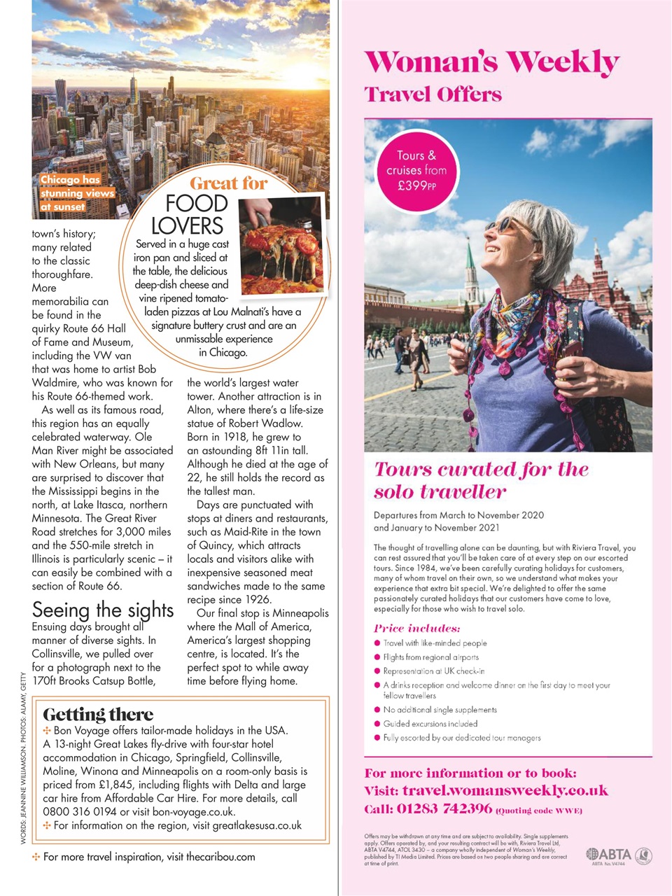 Woman's Weekly Preview Pages