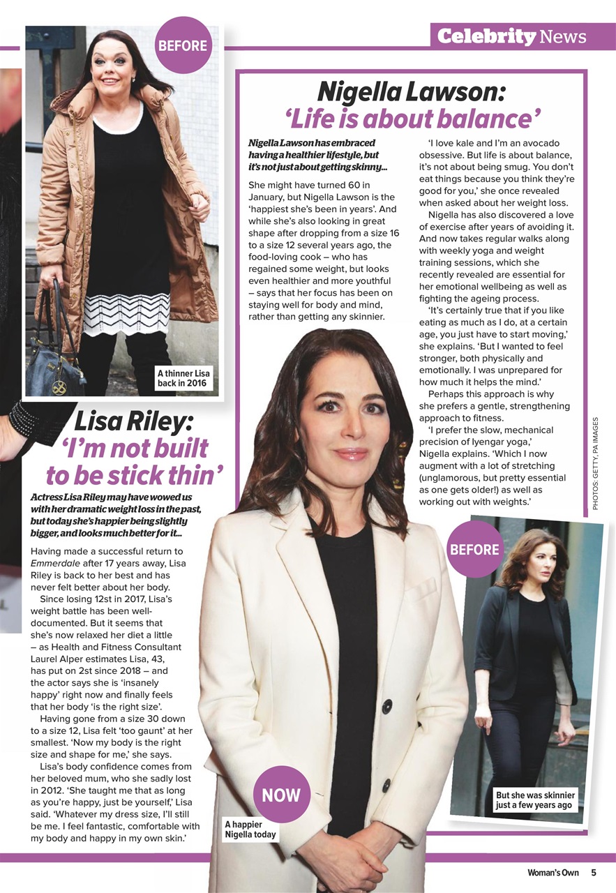 Woman's Own Lifestyle Special Preview Pages