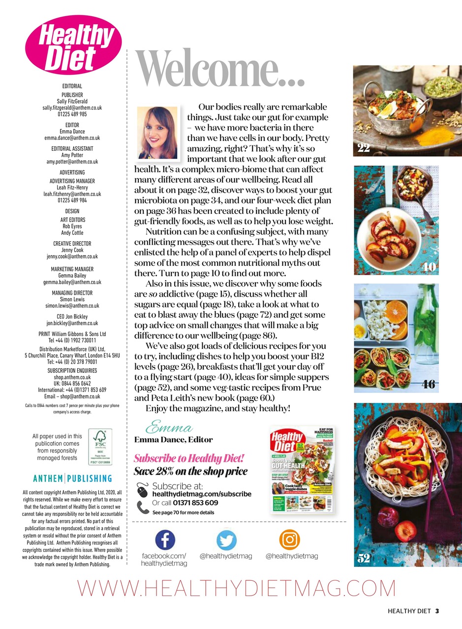 Healthy Diet Preview Pages