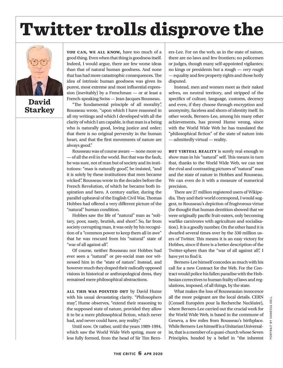 The Critic Preview Pages