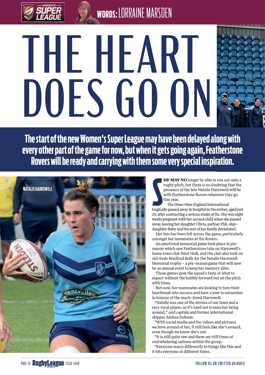 Rugby League World Preview Pages
