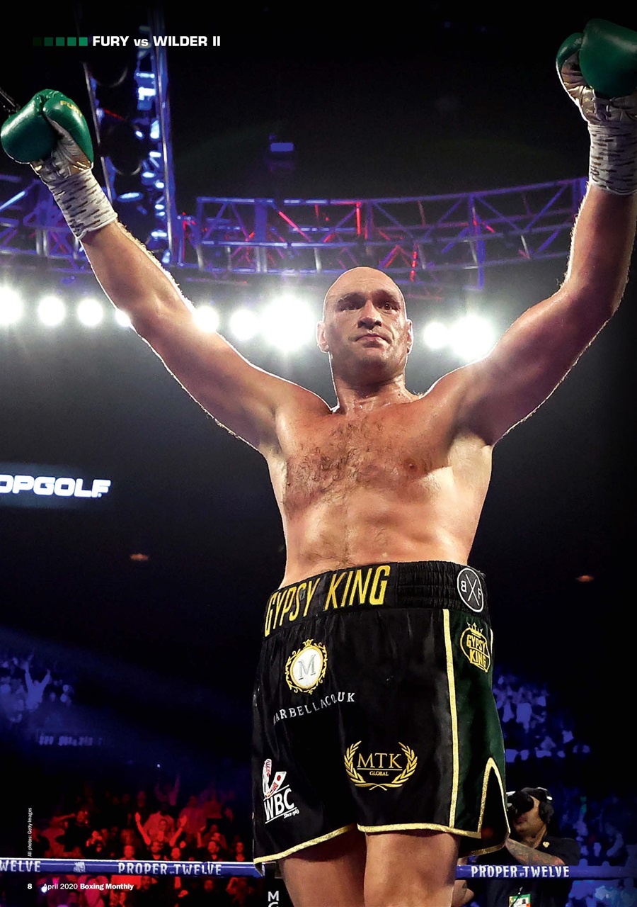 Boxing Monthly Preview Pages