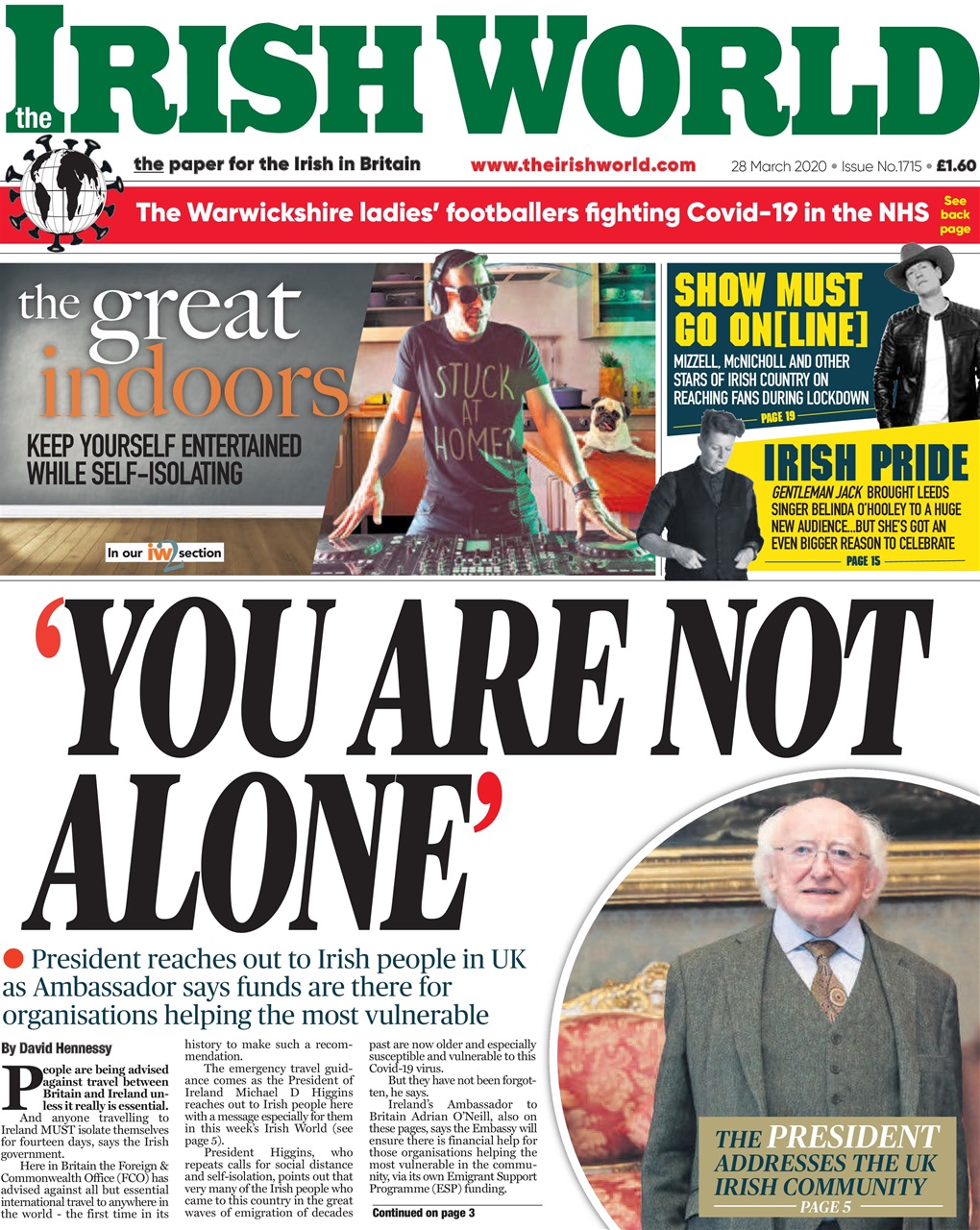 Irish World Preview Pages