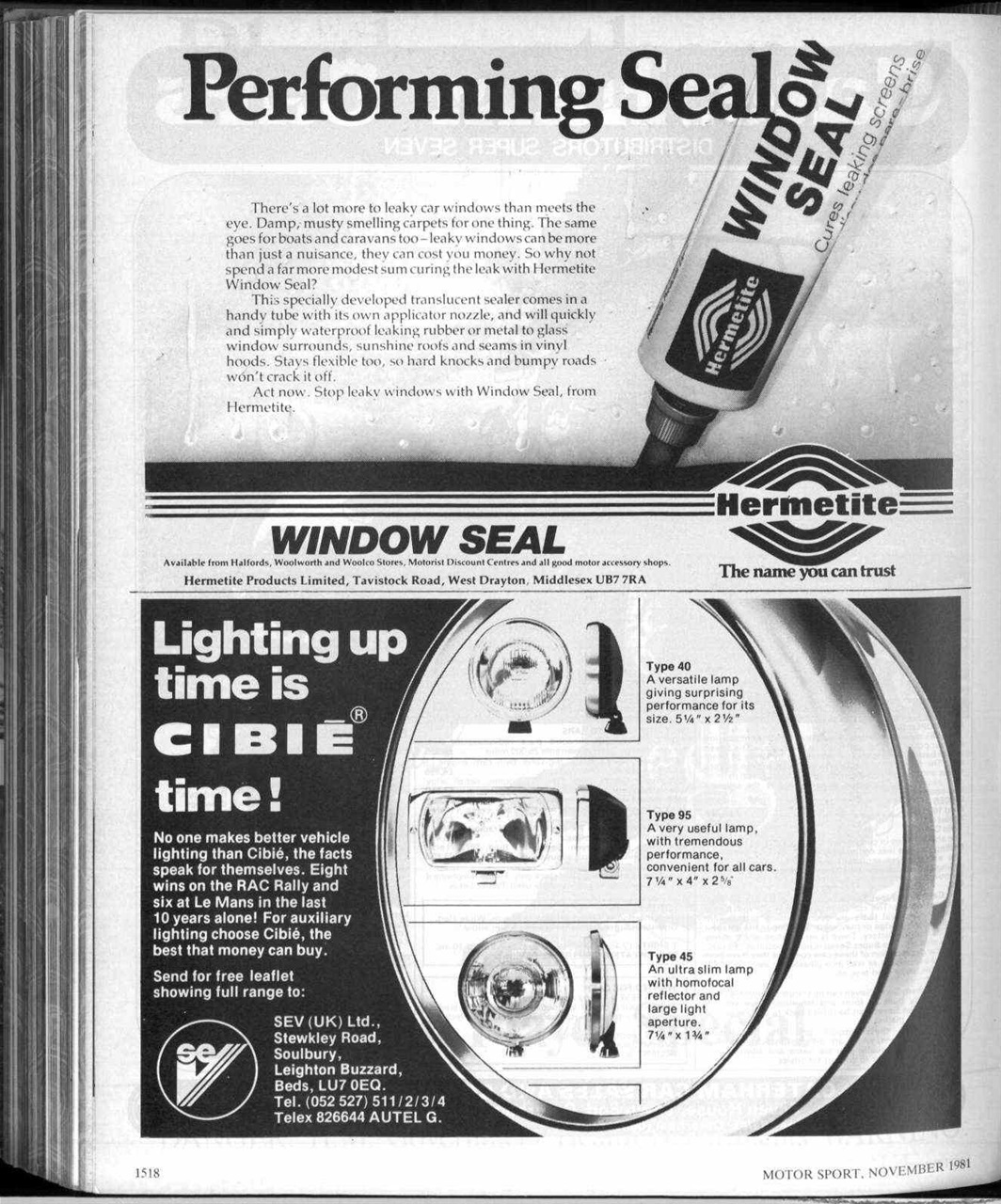 Motor Sport Magazine Preview Pages