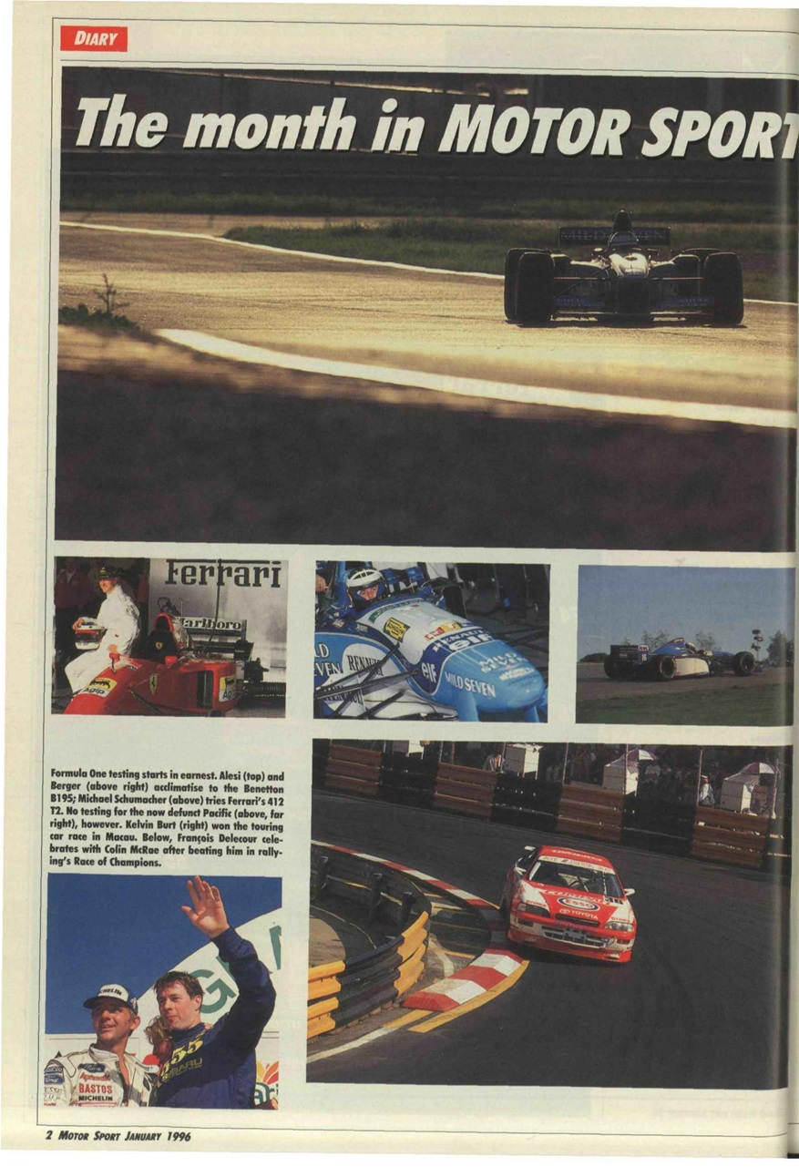 Motor Sport Magazine Preview Pages