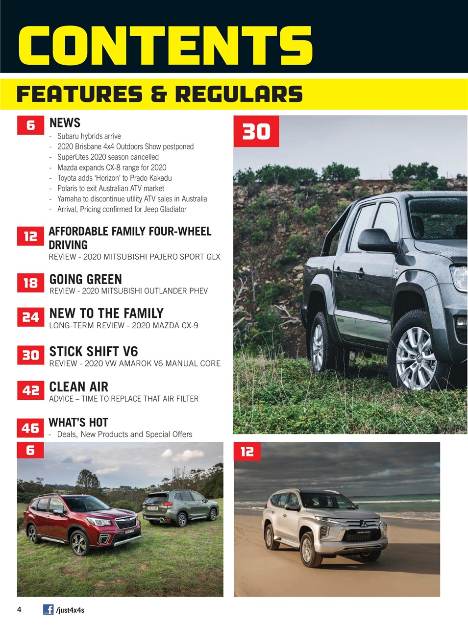 JUST 4X4S Preview Pages