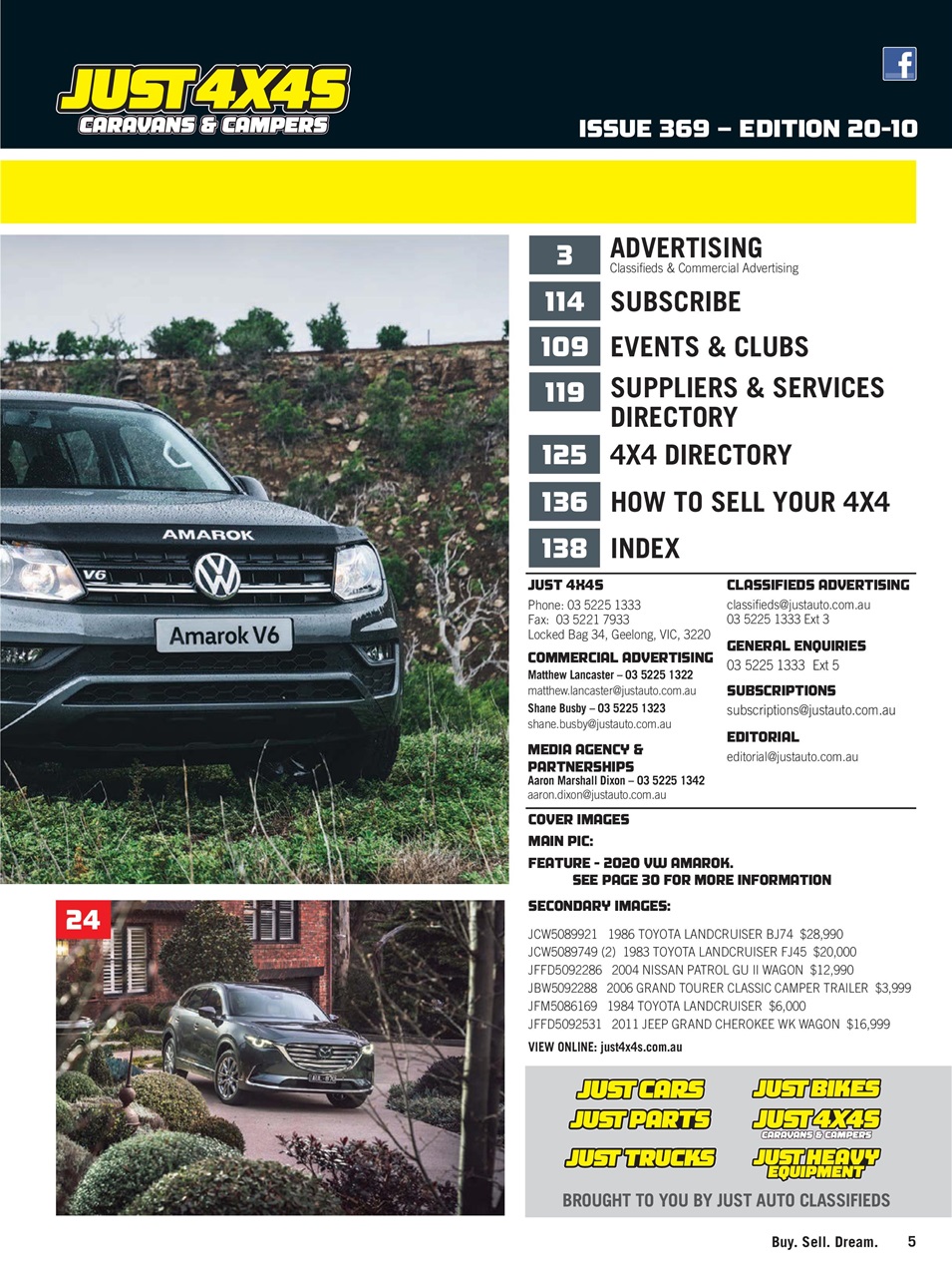 JUST 4X4S Preview Pages