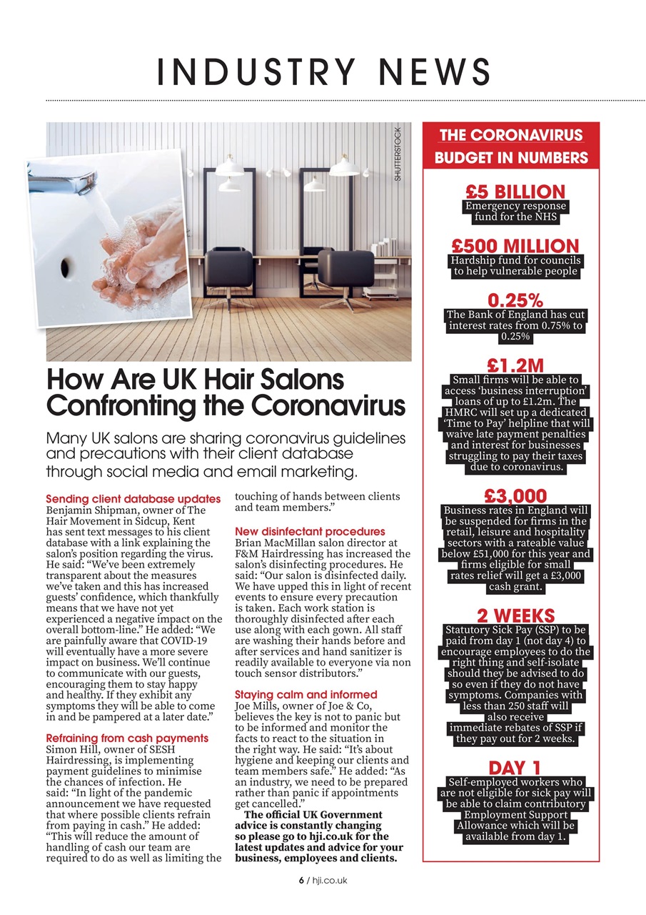 Hairdressers Journal Preview Pages