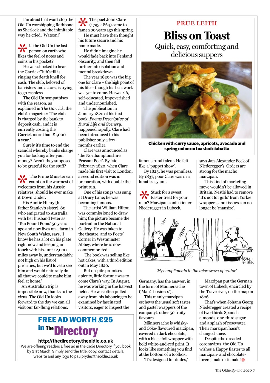 The Oldie Preview Pages