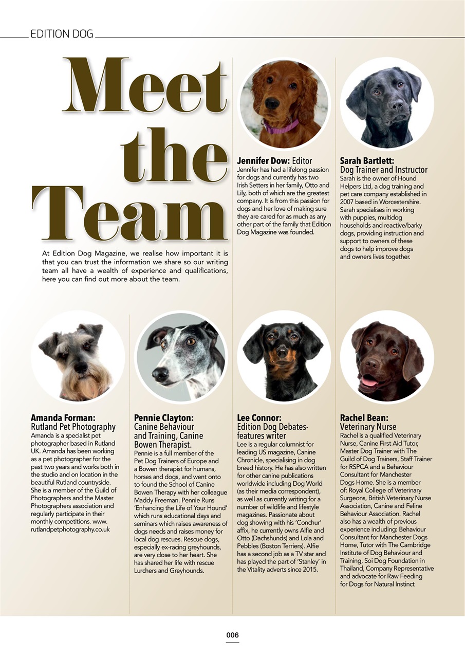 Edition Dog Preview Pages