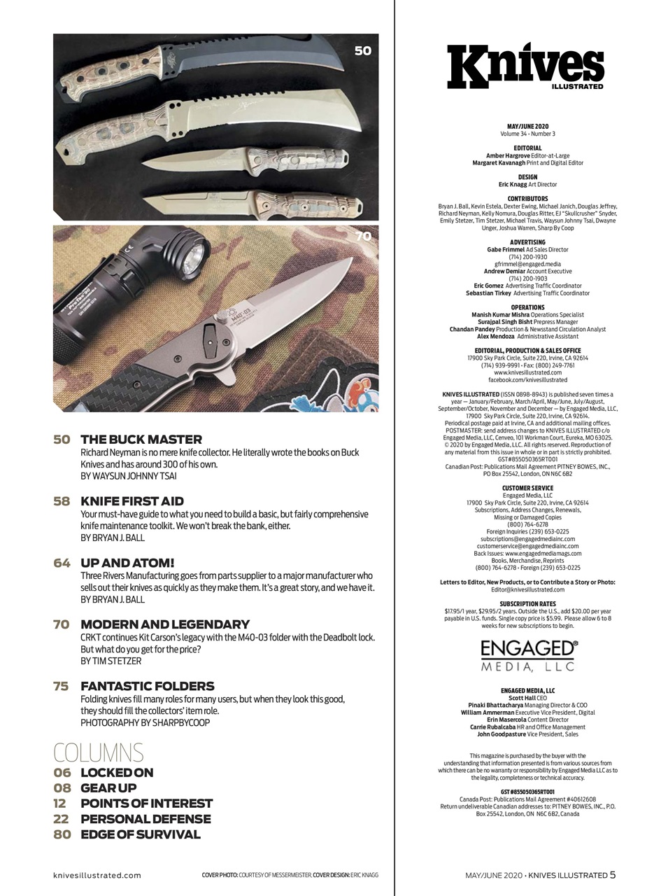 Knives Illustrated Preview Pages