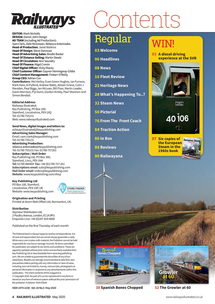 Railways Illustrated Preview Pages