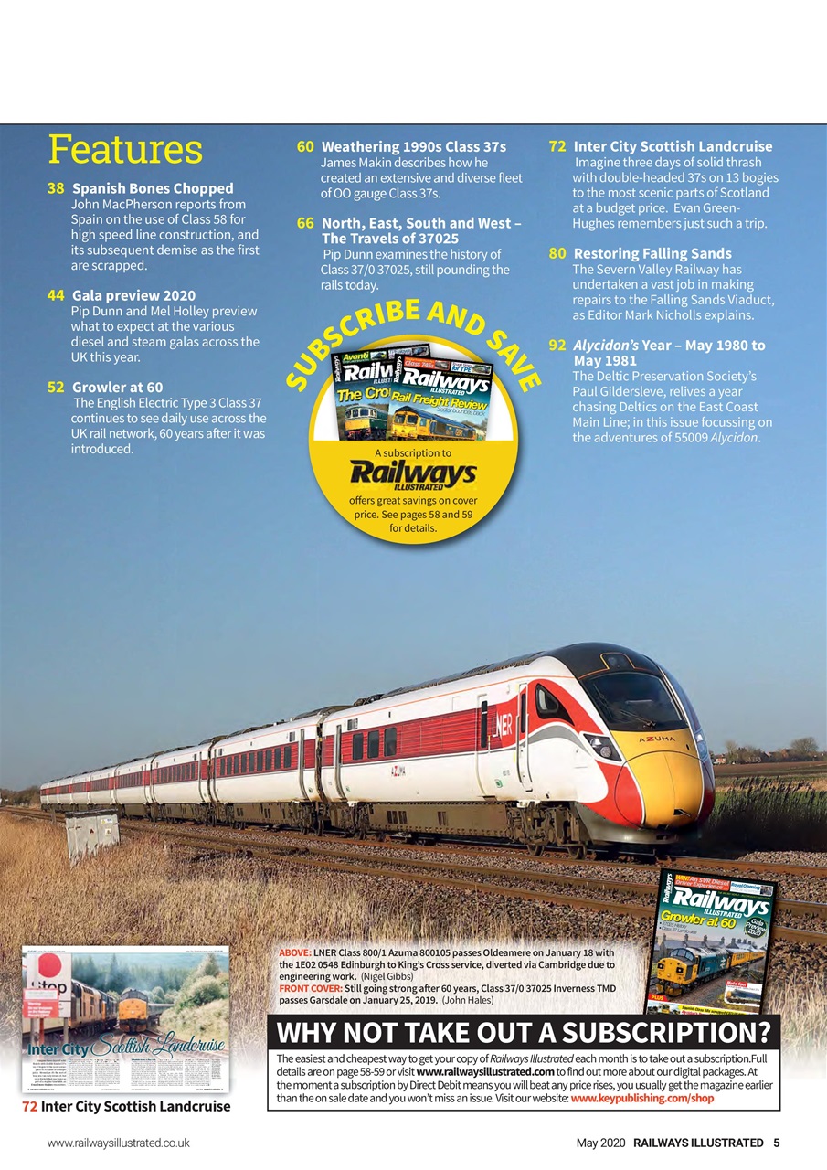 Railways Illustrated Preview Pages
