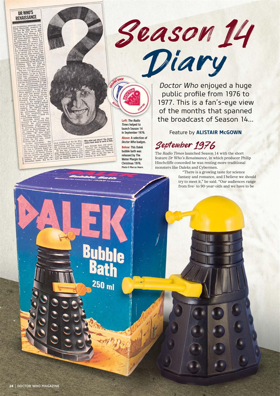 Doctor Who Magazine Preview Pages